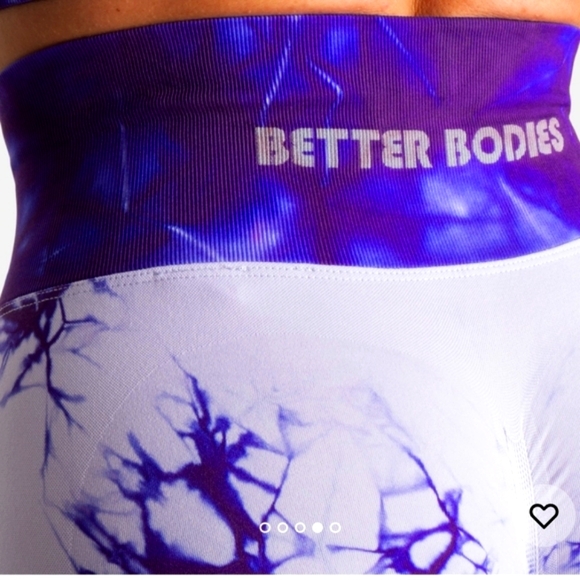 Purple Tie-Dye Women's Bumtastic Leggings! - Picture 4 of 13